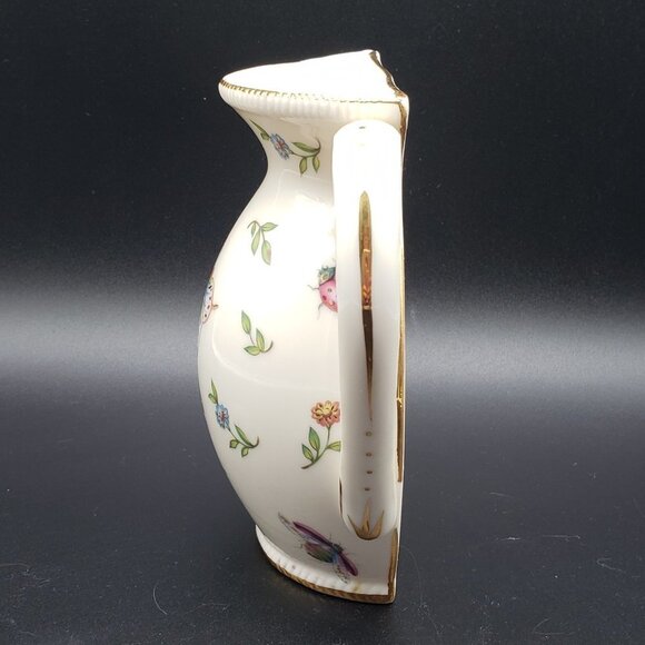 Skye McGhie Conservatory Fine Porcelain Butterfly Pitcher Wall Pocket - Picture 9 of 11